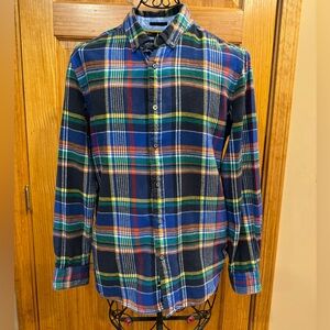 American Heritage Dawson & Brooks Men's Plaid Flannel Shirt Medium